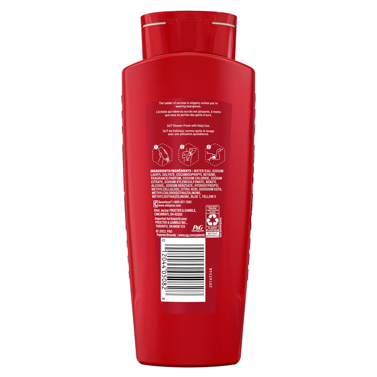 Old Spice Long Lasting Lather Body Wash - Bearglove