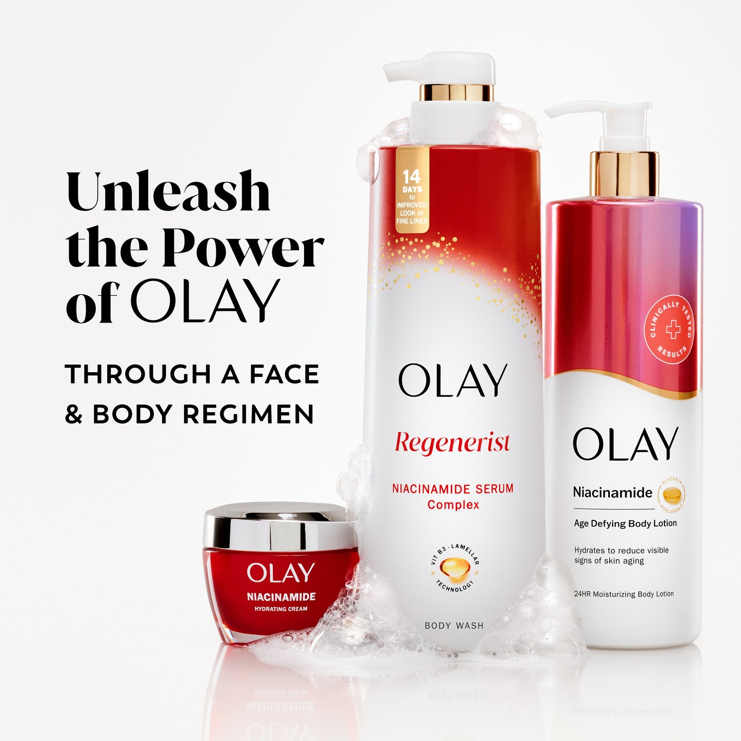 Olay Regenerist Body Wash with Niacinamide Serum Complex