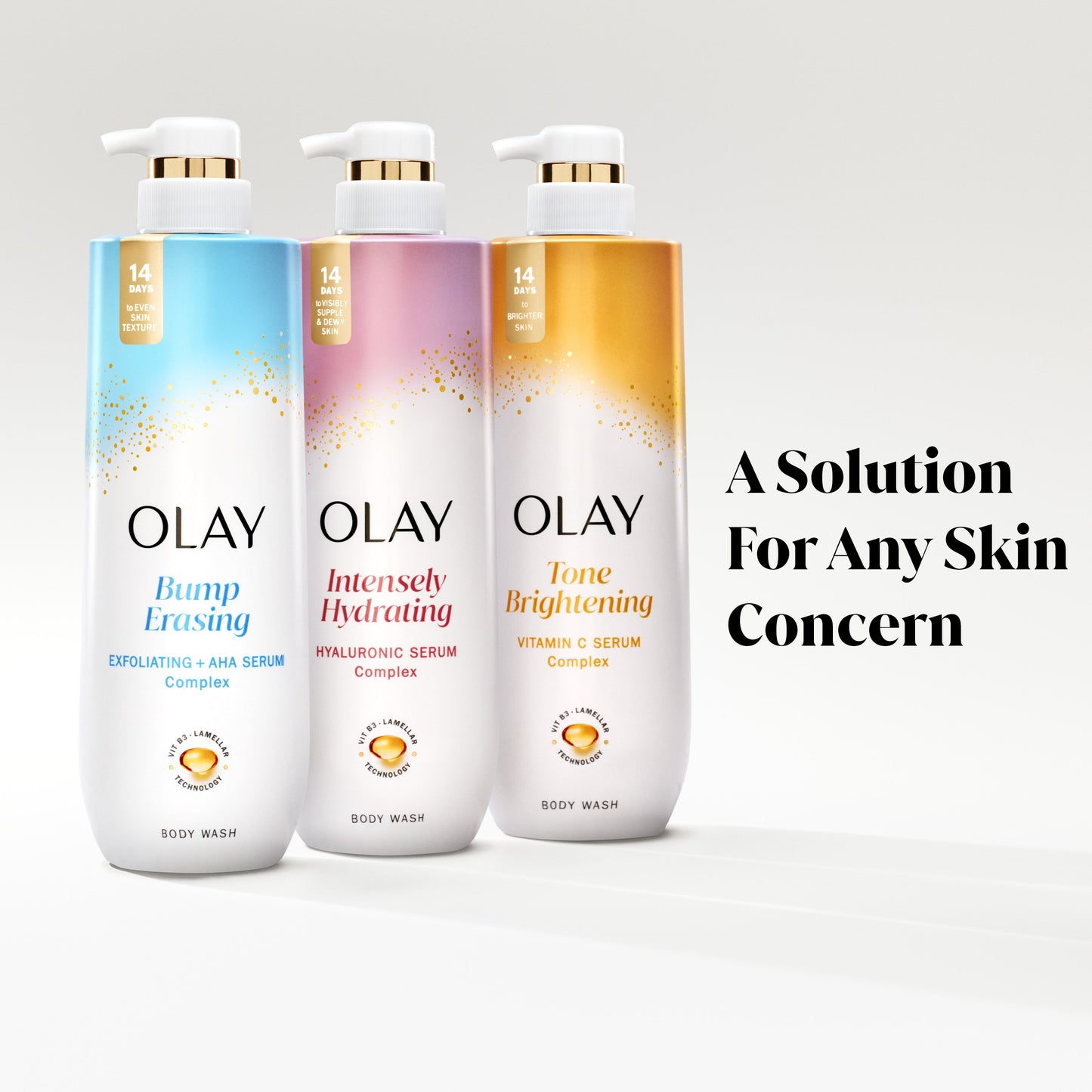 Olay Intensely Hydrating Body Wash with Hyaluronic Serum Complex