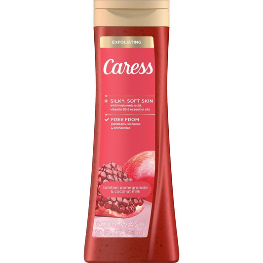 Caress Moisturizing Body Wash - Pomegranate & Coconut Milk