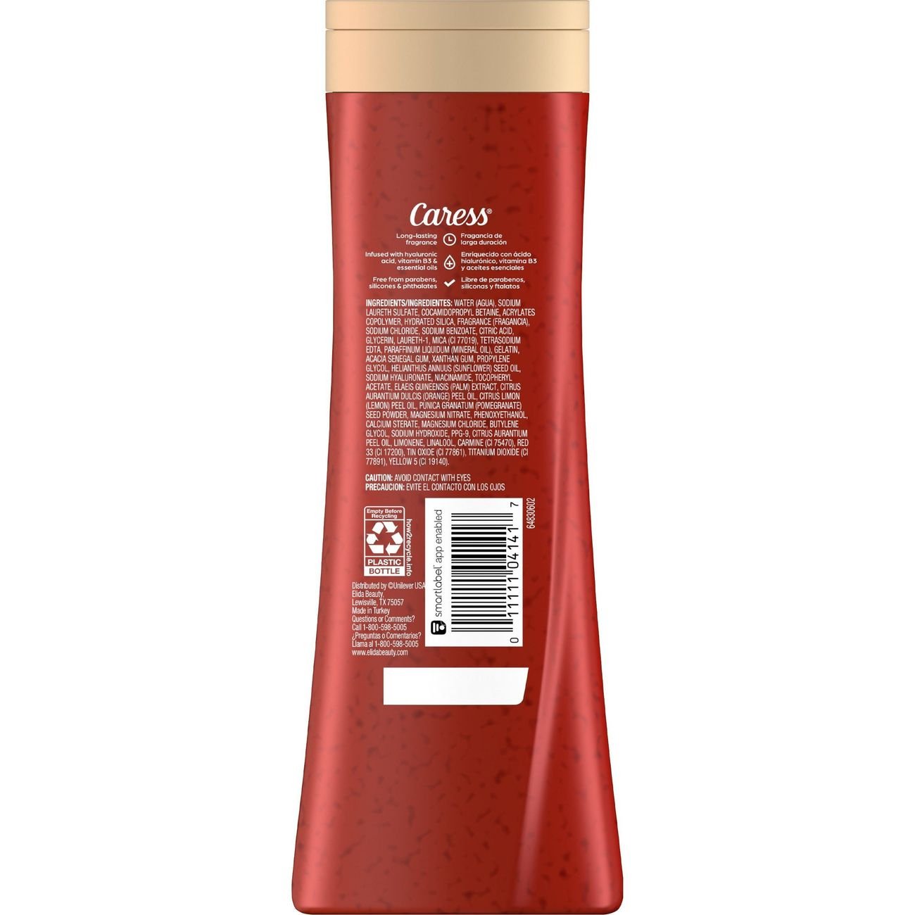 Caress Moisturizing Body Wash - Pomegranate & Coconut Milk