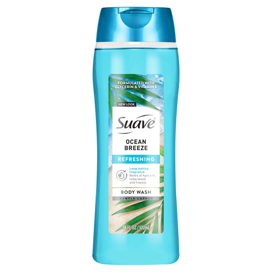 Suave Refreshing Body Wash - Ocean Breeze