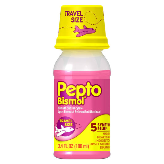 Pepto-Bismol Travel Size Digestive Relief Liquid - Original