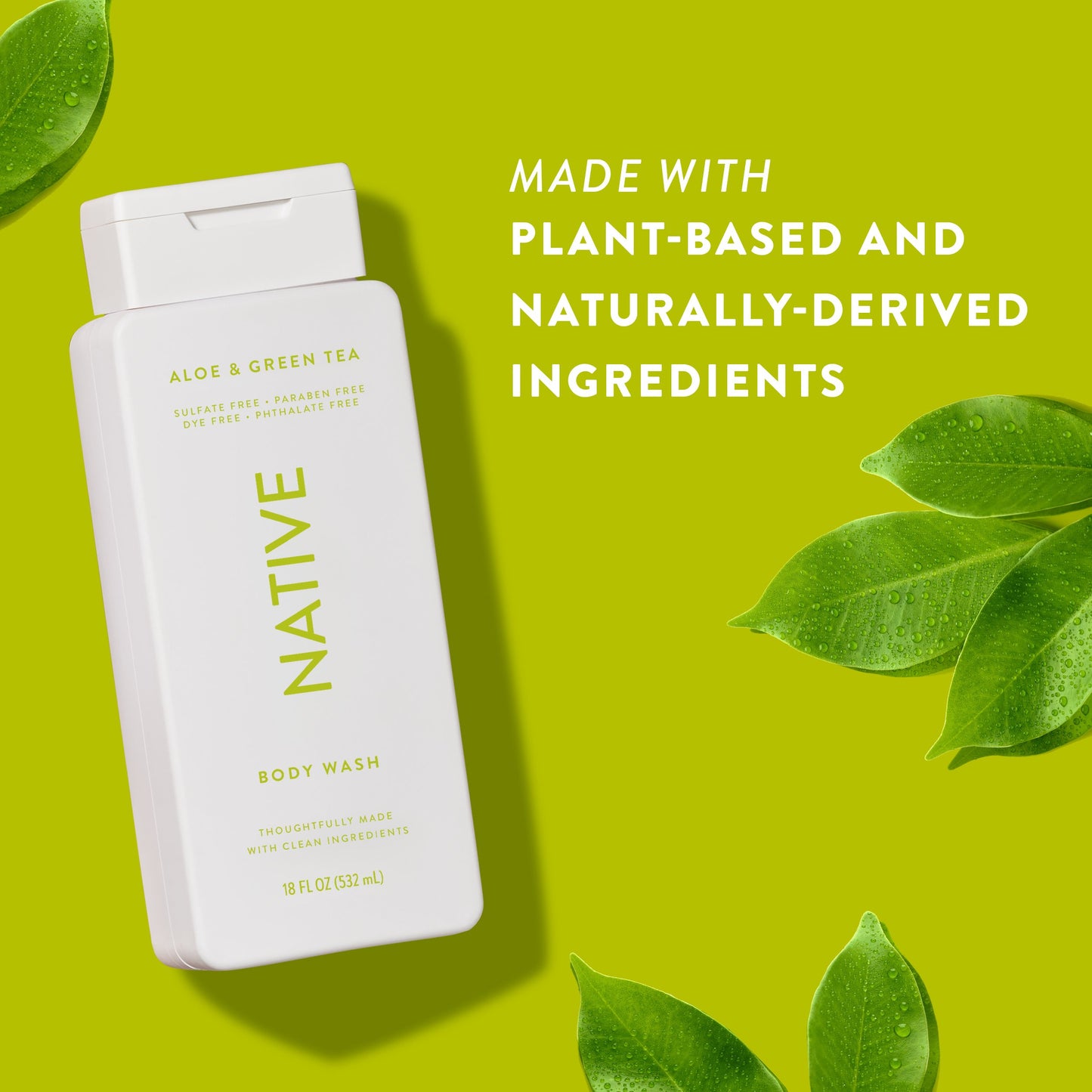 Native Body Wash - Aloe & Green Tea