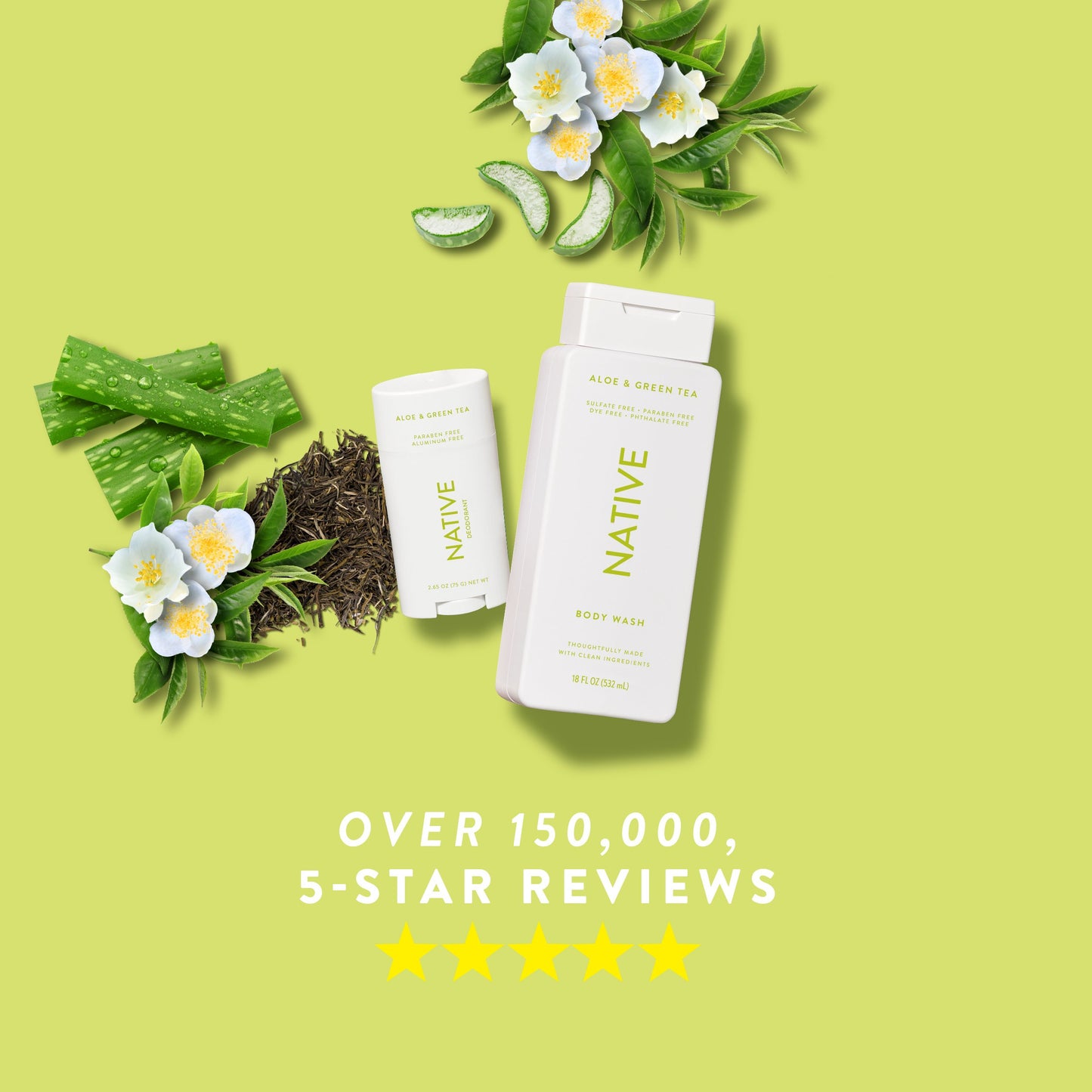 Native Body Wash - Aloe & Green Tea