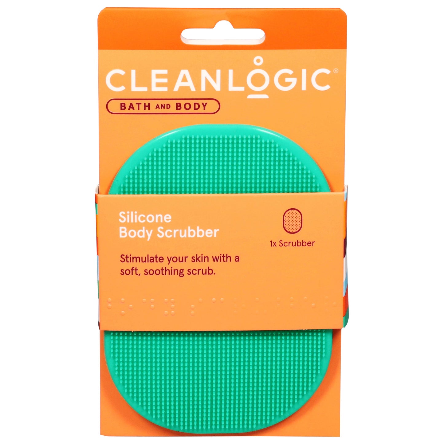 Cleanlogic Silicone Body Scrubber
