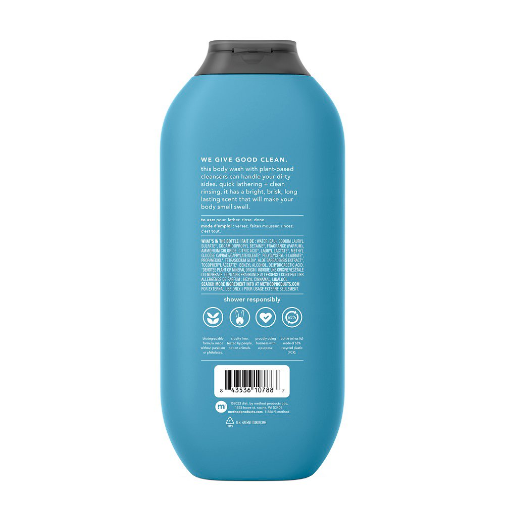 method Men Body Wash - Glacier + Granite