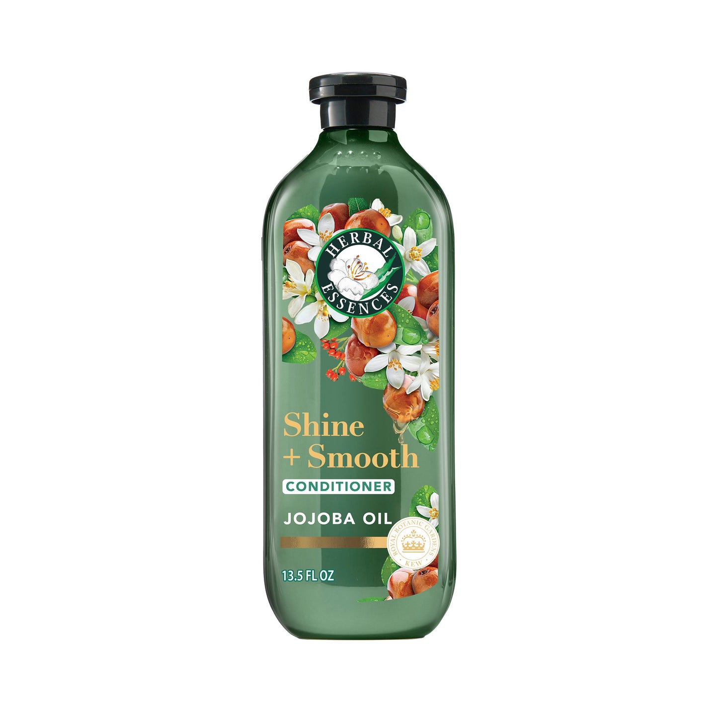 Herbal Essences Shine + Smooth Jojoba Oil Sulfate Free Conditioner, 13.5 fl oz