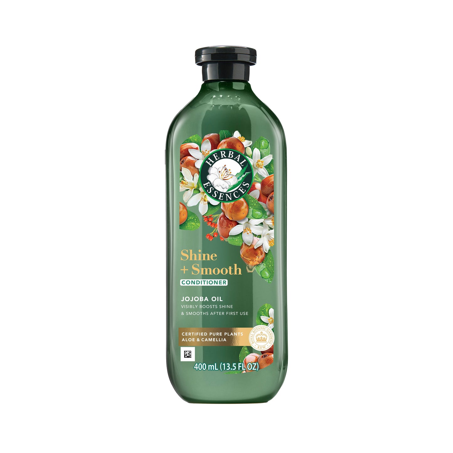 Herbal Essences Shine + Smooth Jojoba Oil Sulfate Free Conditioner, 13.5 fl oz