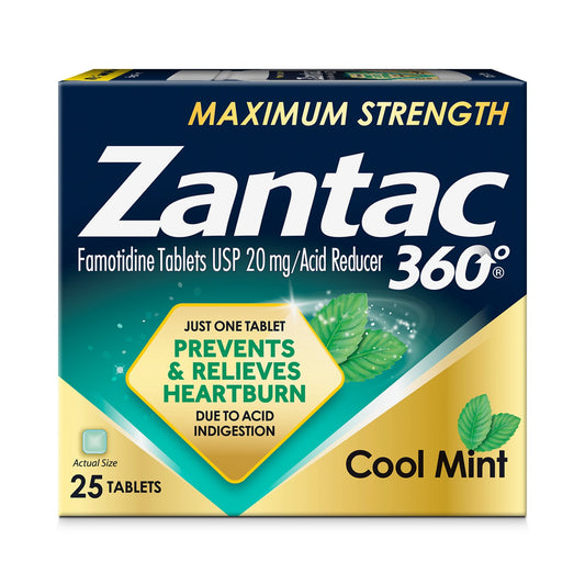 Zantac 360 Maximum Strength Tablets - Cool Mint