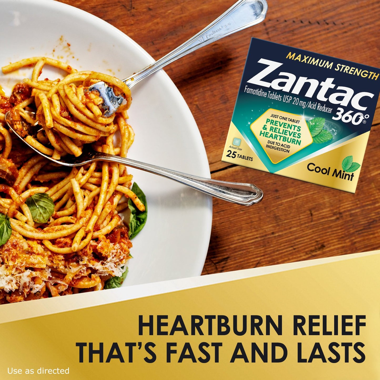 Zantac 360 Maximum Strength Tablets - Cool Mint