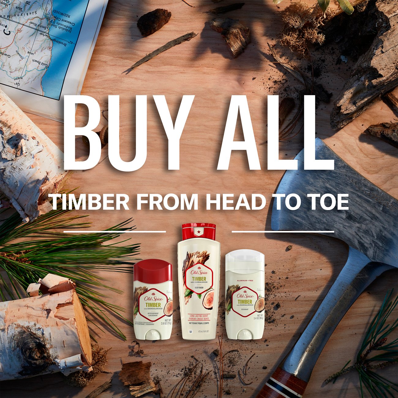 Old Spice Body Wash - Timber with Sandalwood