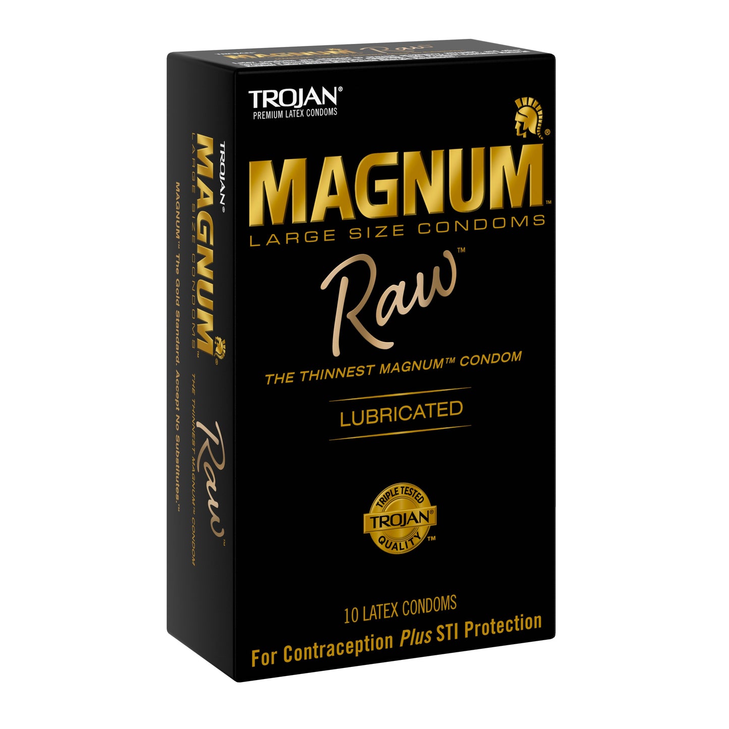 Trojan MAGNUM Raw Lubricated Condoms