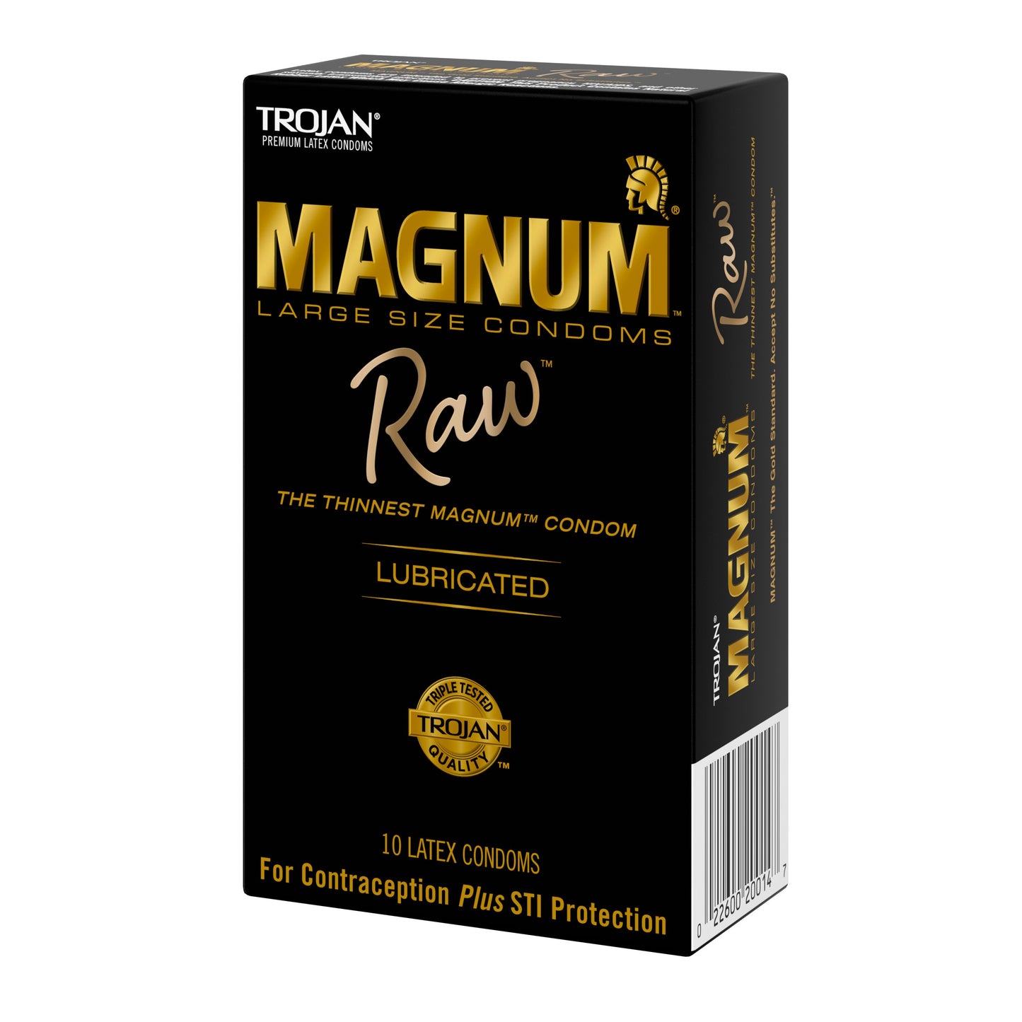 Trojan MAGNUM Raw Lubricated Condoms