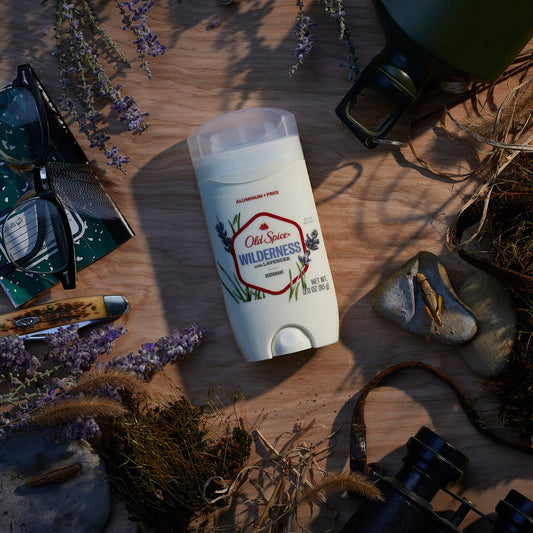 Old Spice Deodorant Aluminum-Free - Wilderness with Lavender