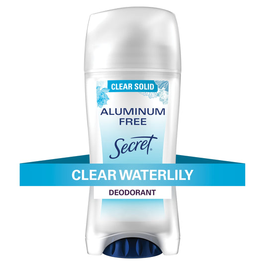 Secret Aluminum Free 48 Hr Deodorant - Waterlily