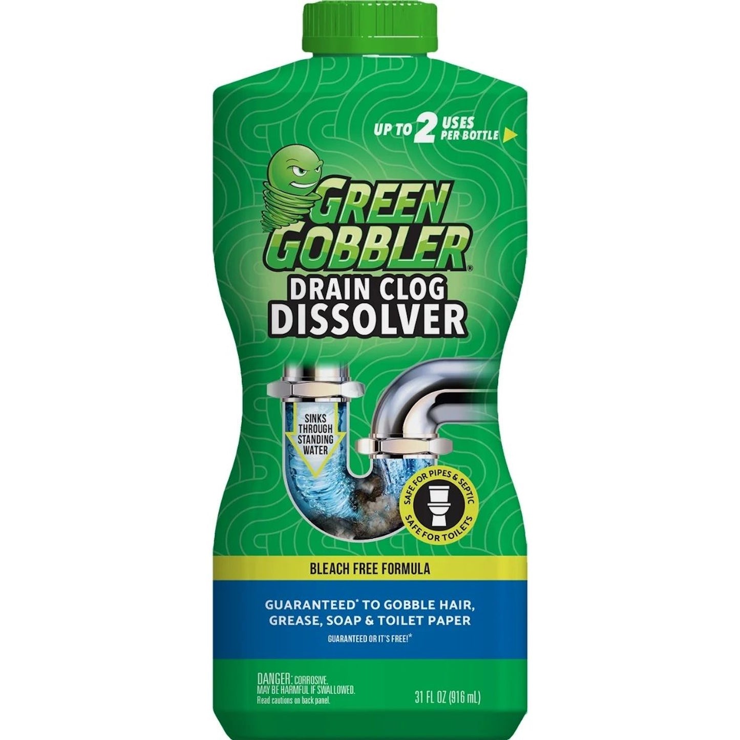 Green Gobbler Drain Clog Dissolver