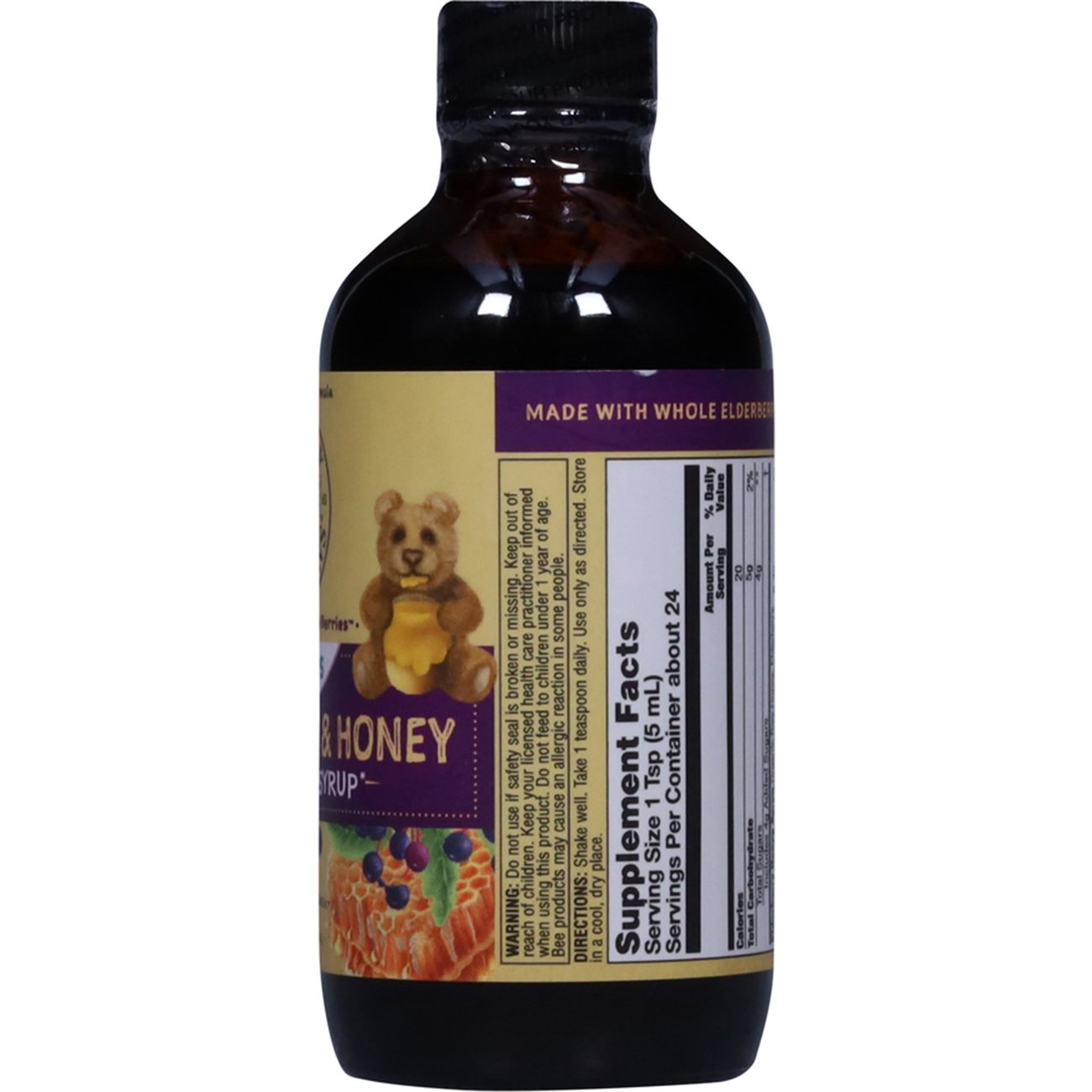 Honey Gardens Kids' Wellness Syrup - Elderberry & Honey