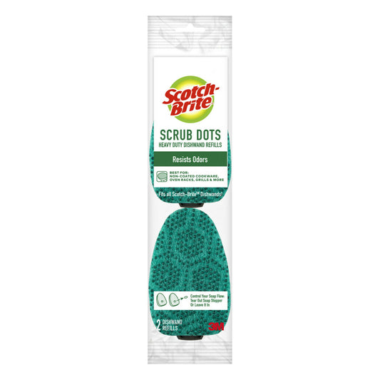 Scotch-Brite Scrub Dots Heavy Duty Dishwand Refills