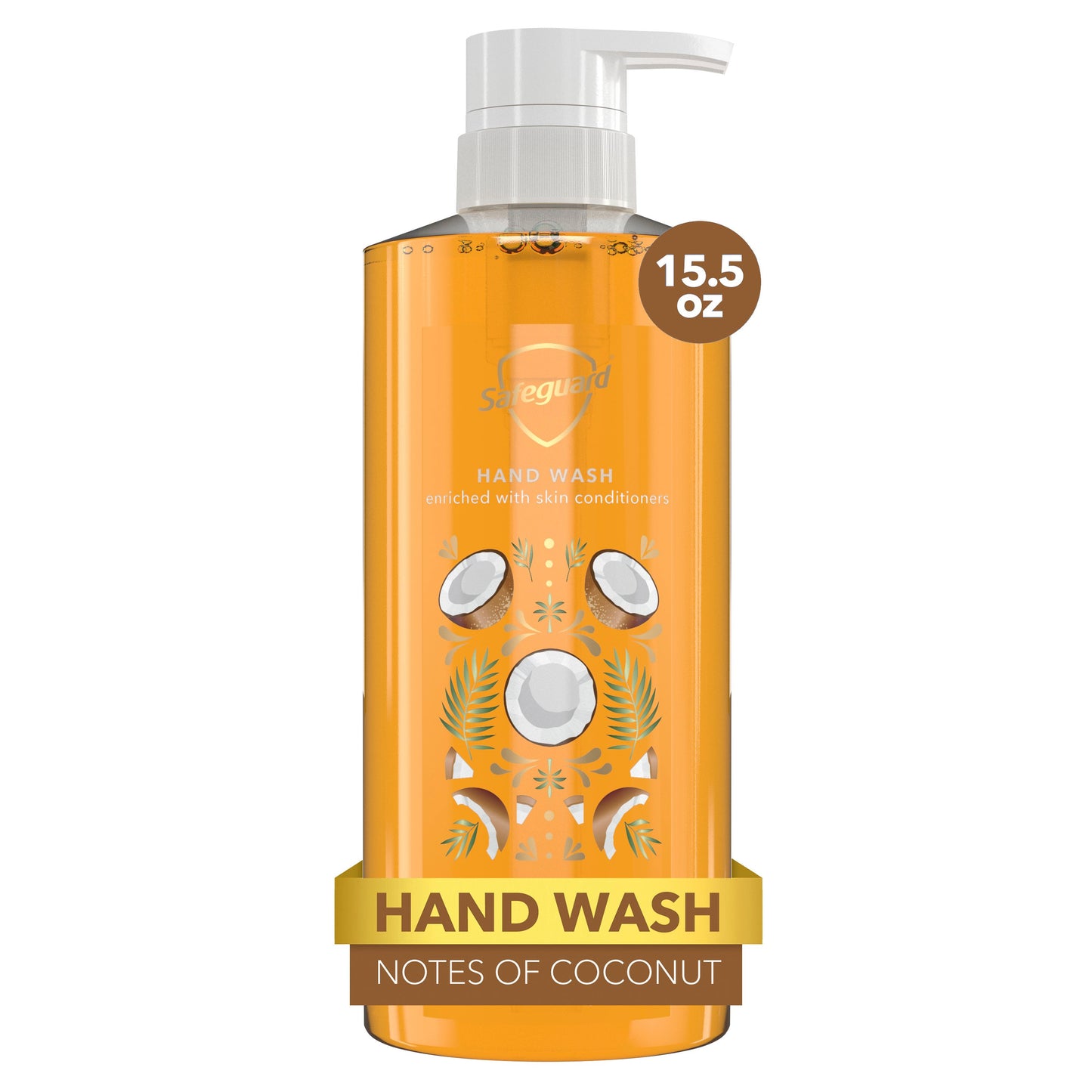 Safeguard Hydrating Hand Wash - Notes of Coconut