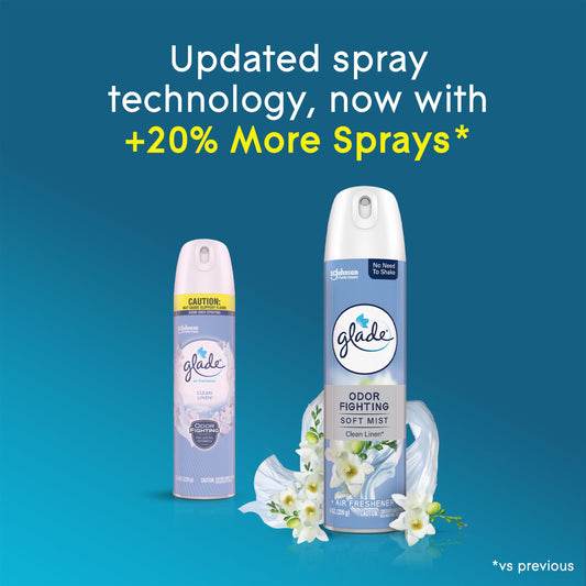 Glade Air Freshener Room Spray - Clean Linen