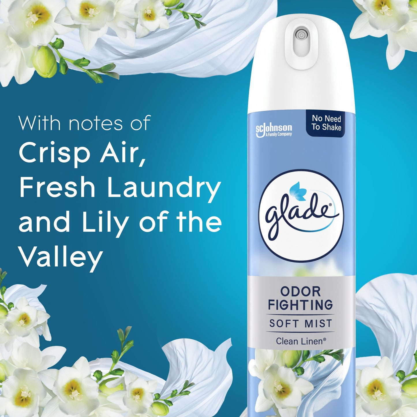 Glade Air Freshener Room Spray - Clean Linen