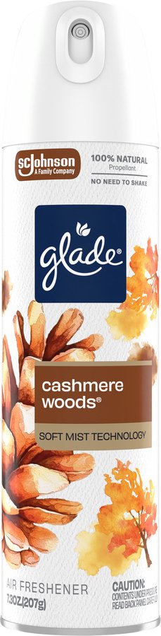 Glade Air Freshener Room Spray - Cashmere Woods