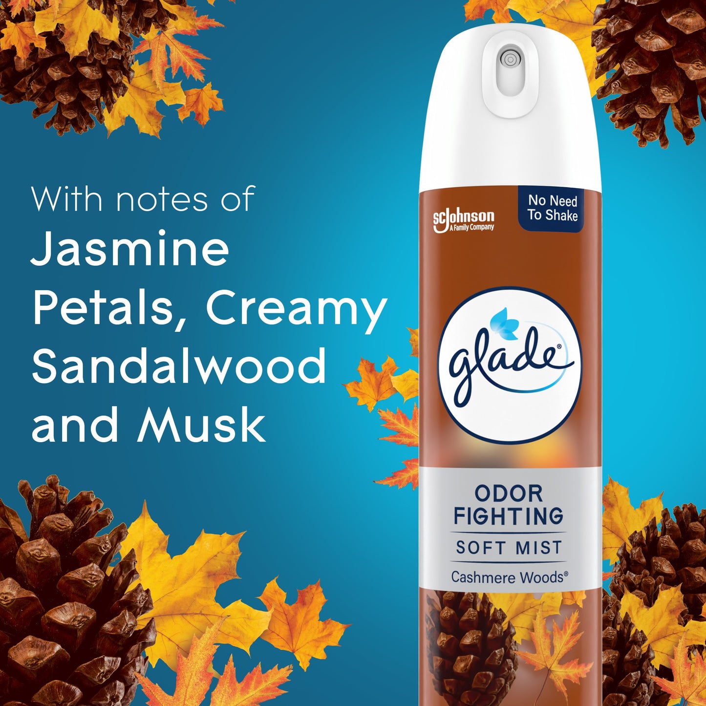 Glade Air Freshener Room Spray - Cashmere Woods