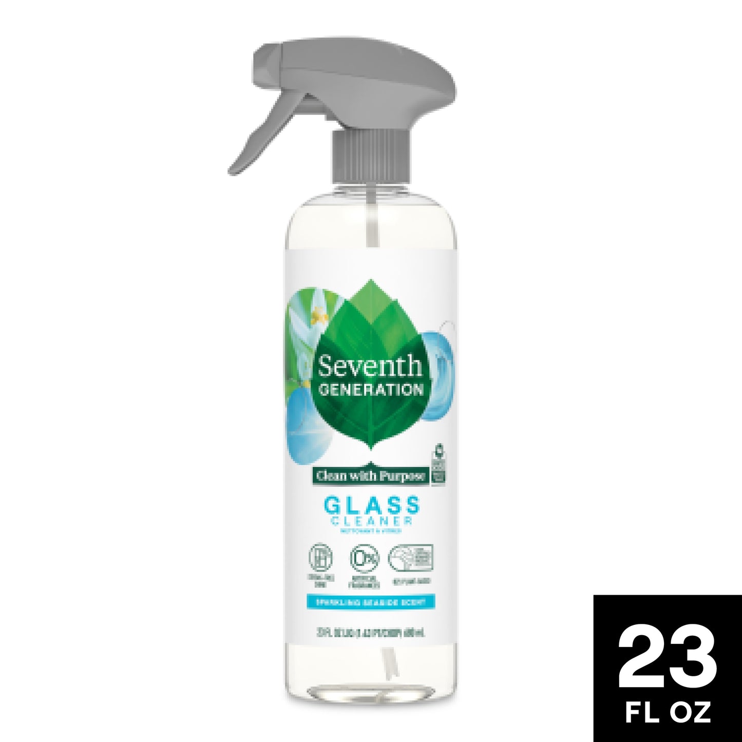Seventh Generation Sparkling Seaside Glass Cleaner Spray
