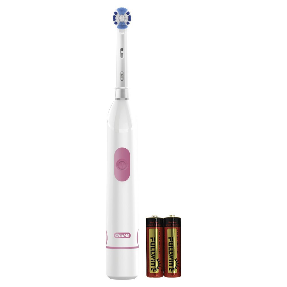 Oral-B Revolution Battery Toothbrush with Brush Head - White