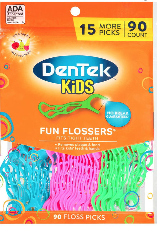 DenTek Kid's Fun Flossers Floss Pick