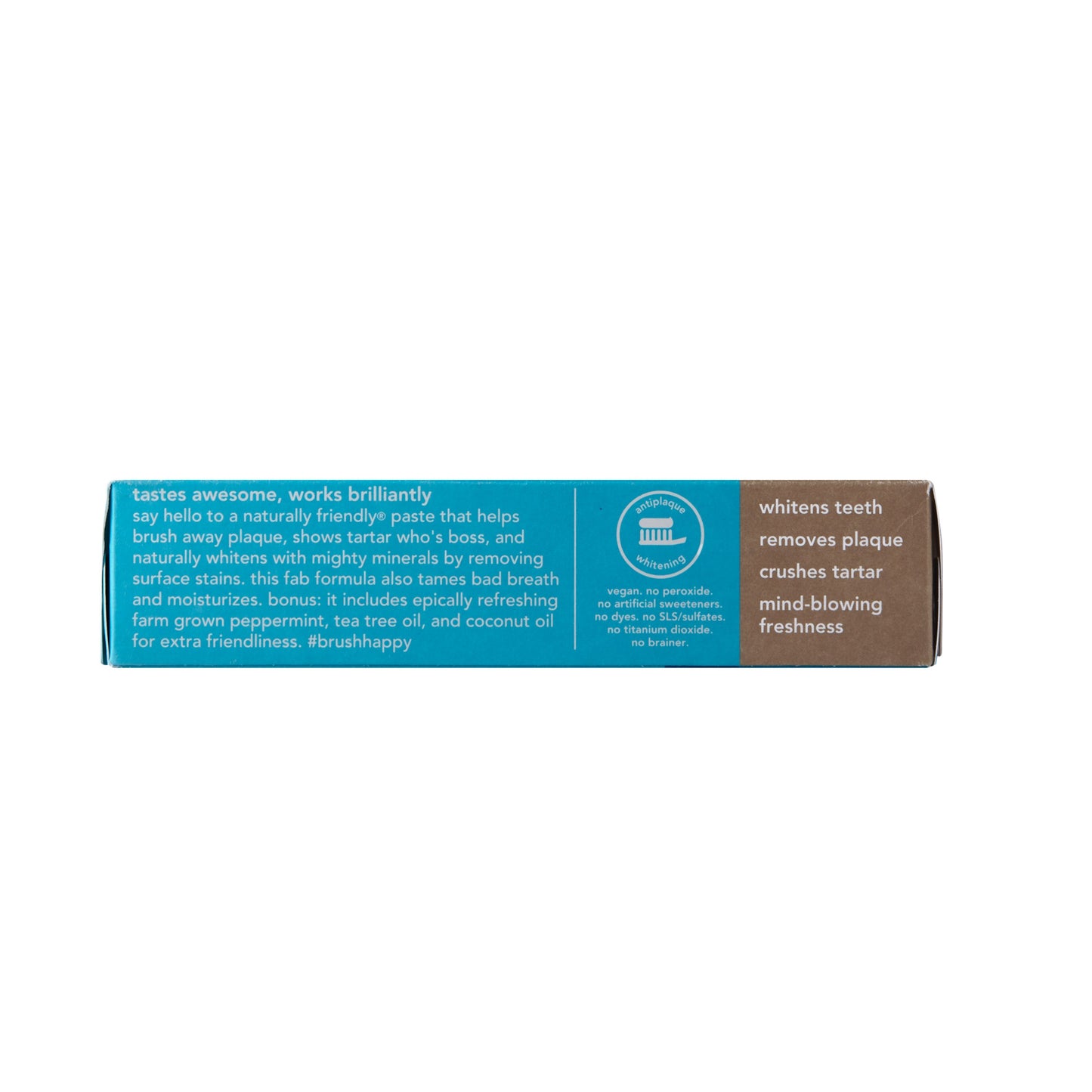 hello Antiplaque + Whitening  Natural Peppermint Fluoride Free Toothpaste, 2 Pk
