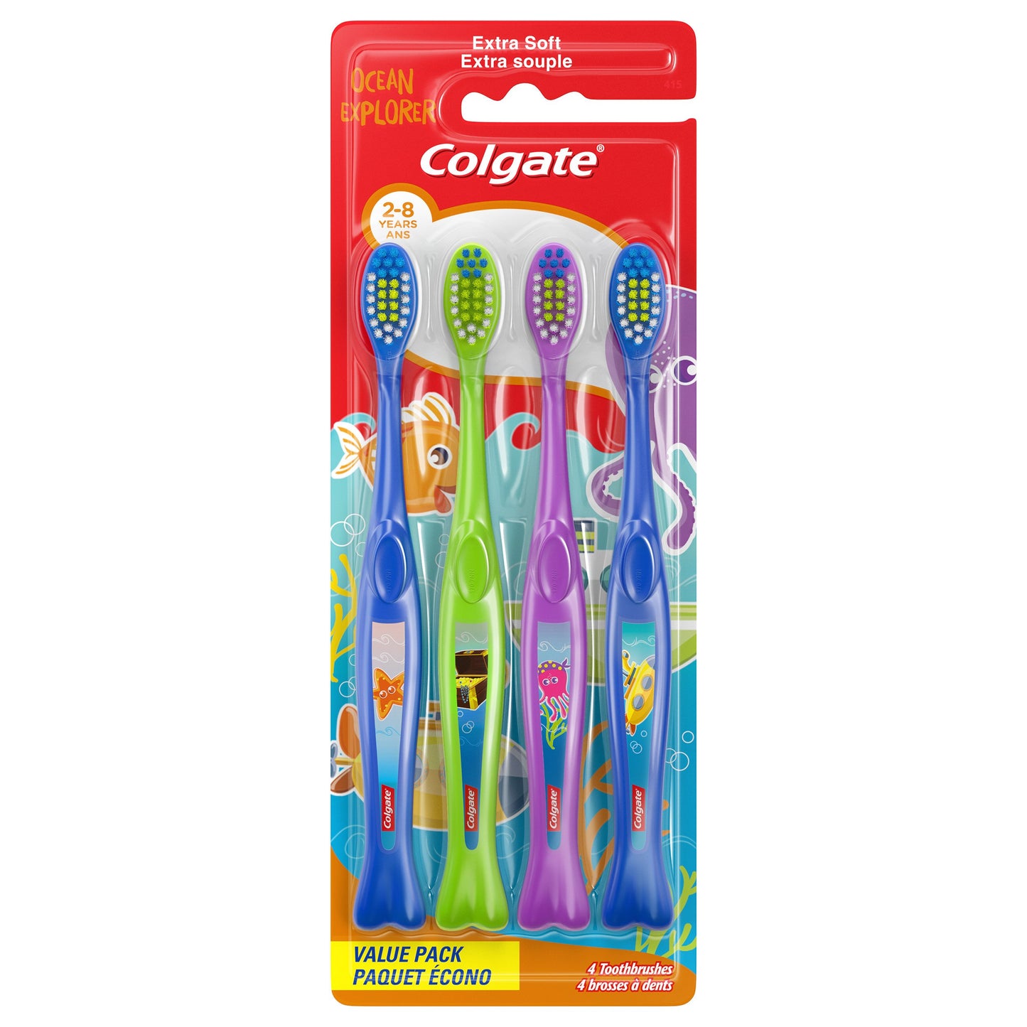 Colgate Kids Ocean Explorer Extra Soft Toothbrushes