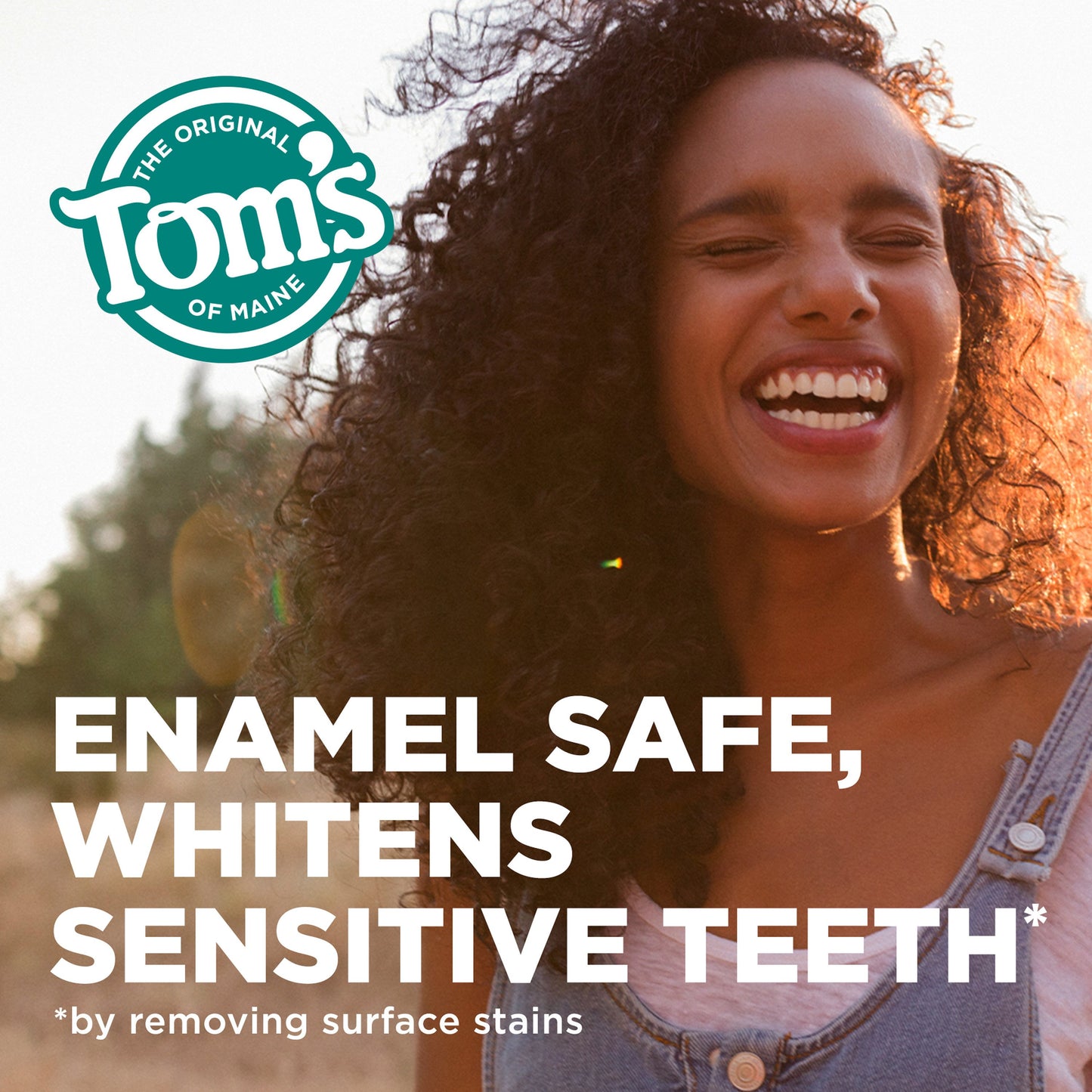 Tom's of Maine Sensitive + Whitening Toothpaste - Soothing Mint