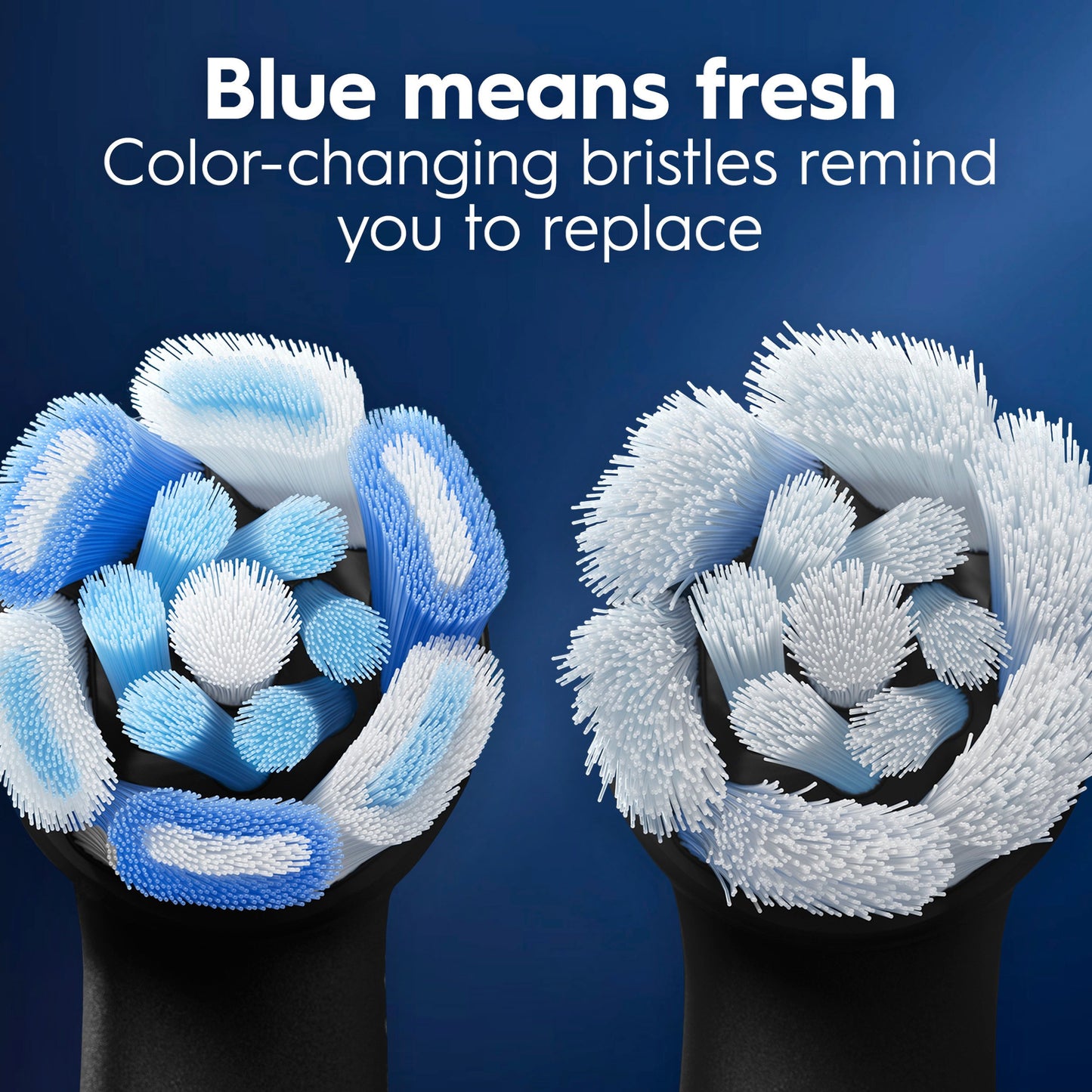 Oral-B iO Ultimate Clean Replacement Brush Heads, Black, 2ct