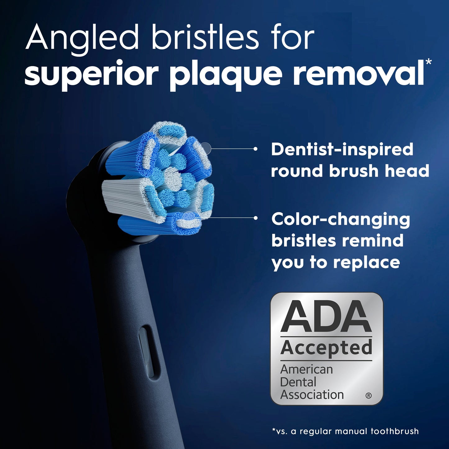 Oral-B iO Ultimate Clean Replacement Brush Heads, Black, 2ct