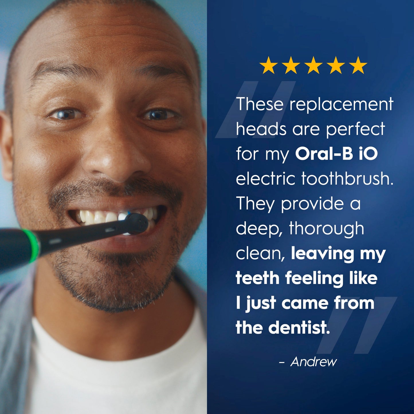 Oral-B iO Ultimate Clean Replacement Brush Heads, Black, 2ct