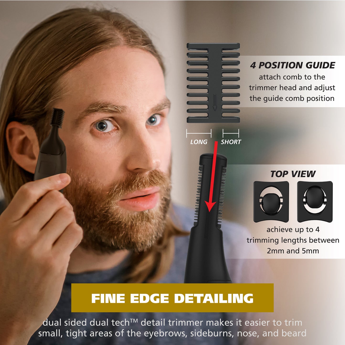 Wahl Manscaper Tool Box Trimmer Set