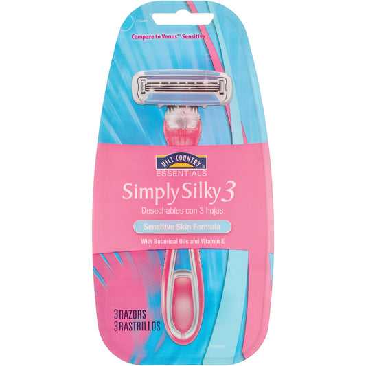 Hill Country Essentials Simply Silky Disposable Razors
