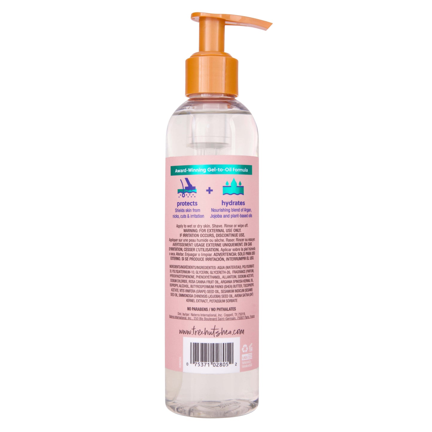 Tree Hut Bare Moisturizing Shave Oil - Moroccan Rose