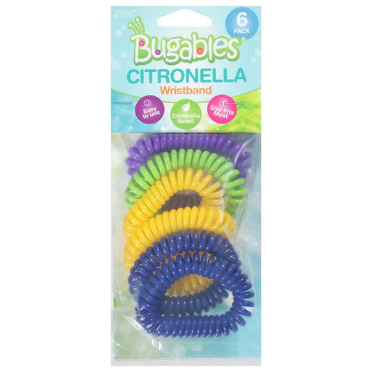 PIC Corp Bugables Citronella Coil Wrist Bands