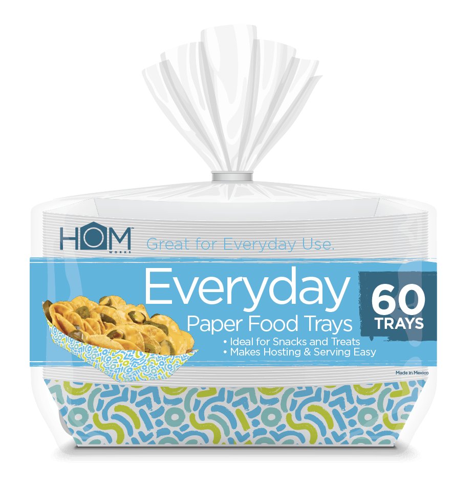 Hom Works Everyday Paper Food Trays