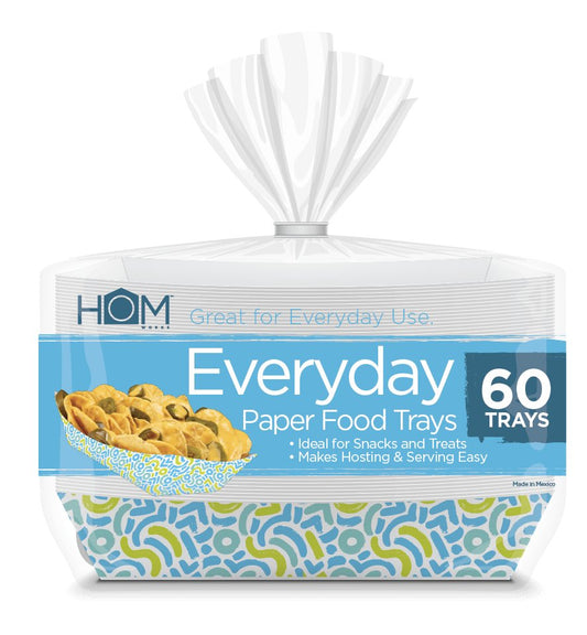 Hom Works Everyday Paper Food Trays