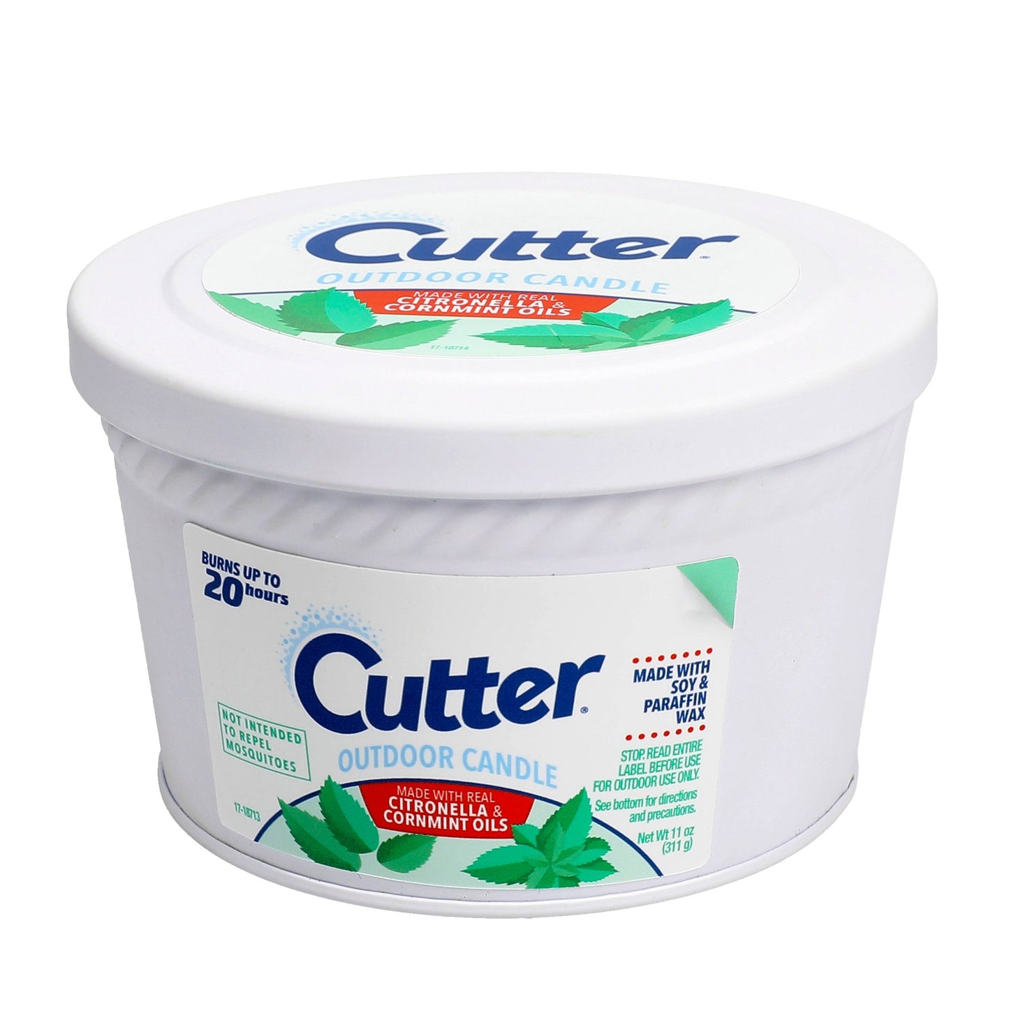Cutter Citronella & Cornmint Scent Outdoor Candle Bucket