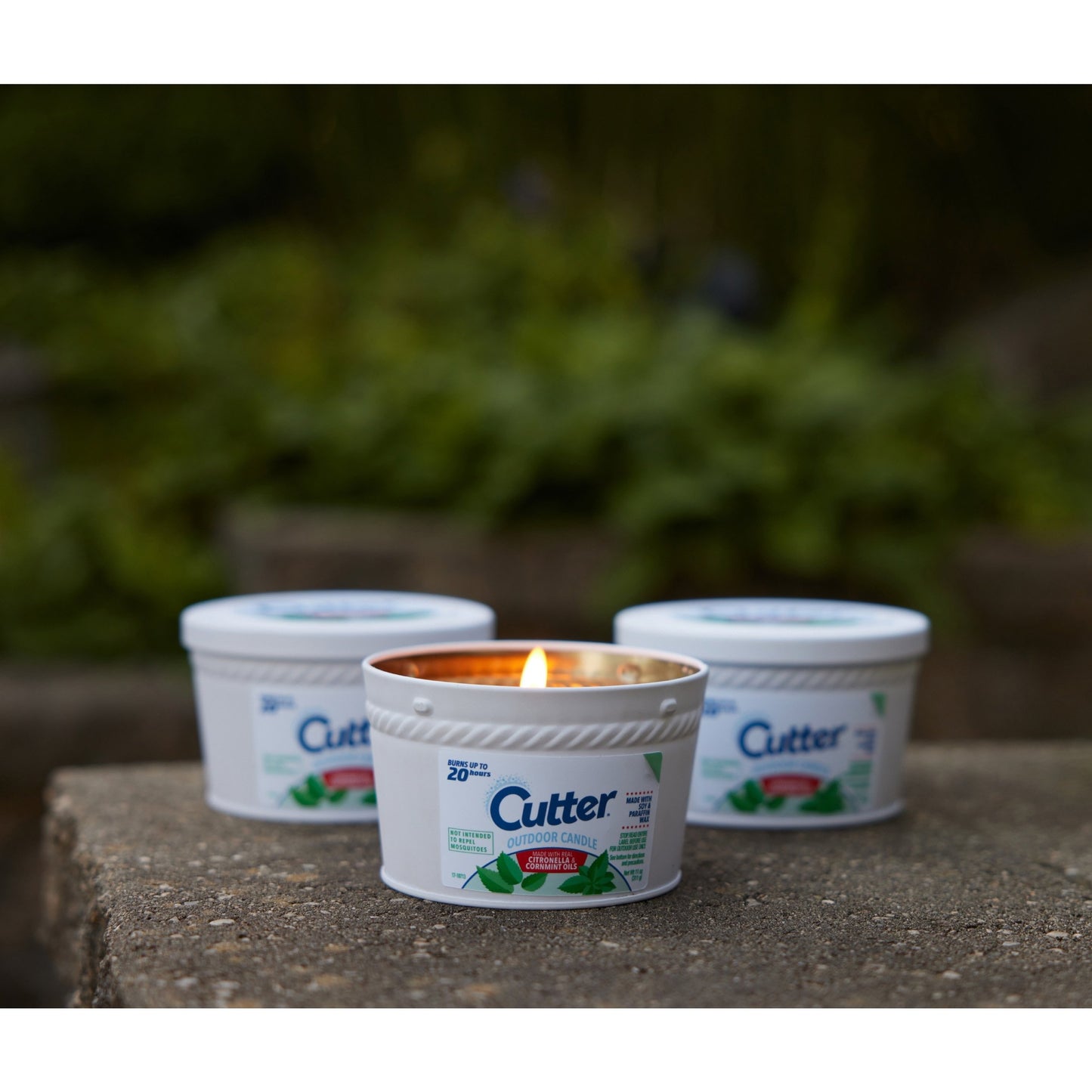 Cutter Citronella & Cornmint Scent Outdoor Candle Bucket