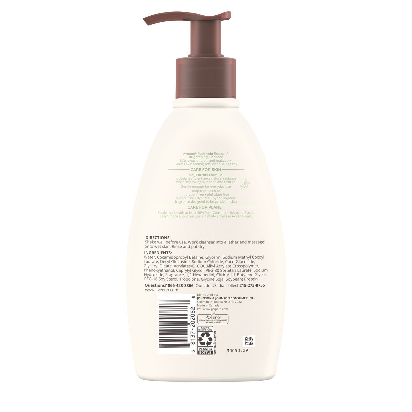Aveeno Positively Radiant Brightening Cleanser