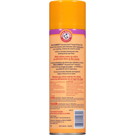 Arm & Hammer Fresh Sensations Carpet & Room Odor Eliminator Vacuum Free Foam - Island Mist
