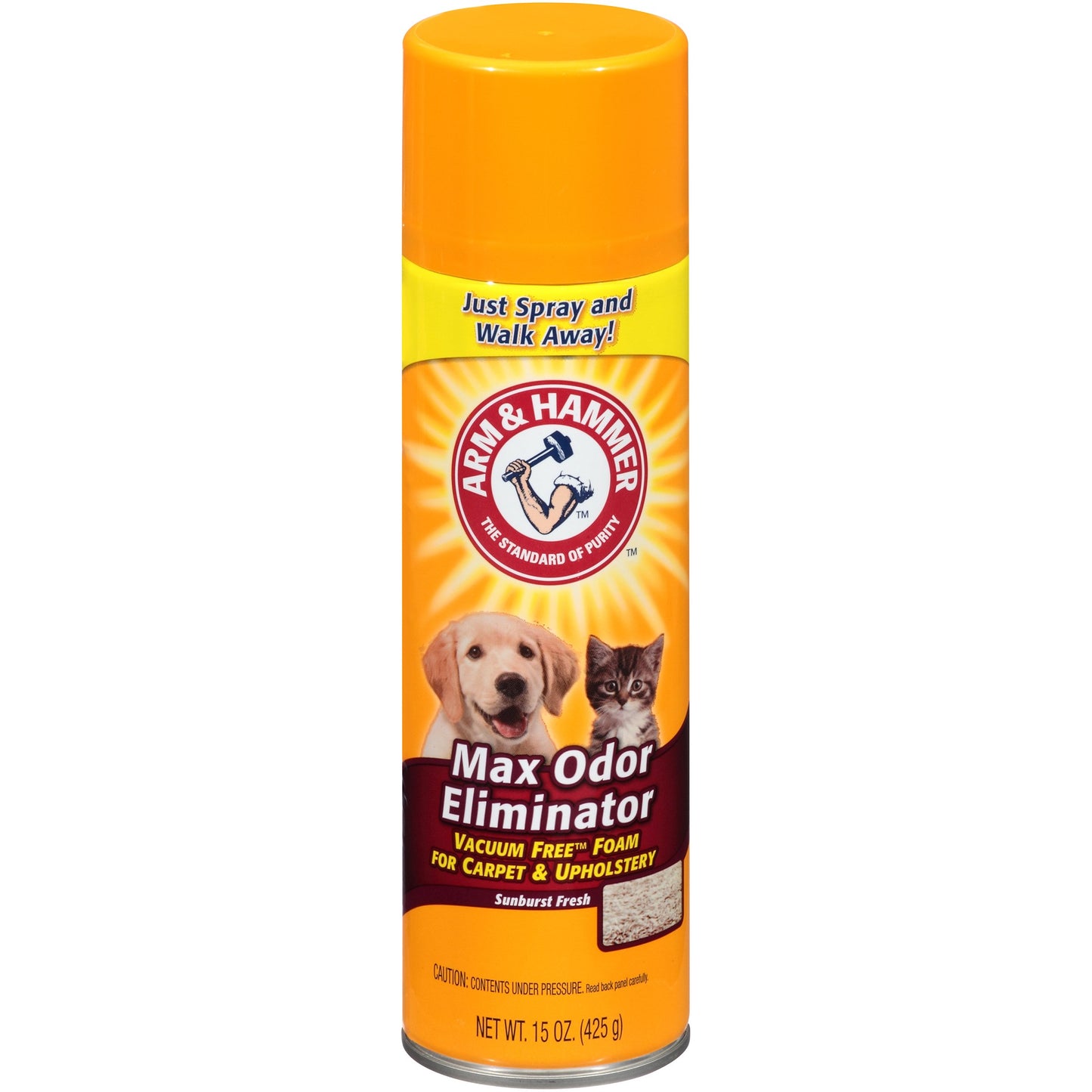 Arm & Hammer Max Odor Eliminator Vacuum Free Foam - Sunburst Fresh