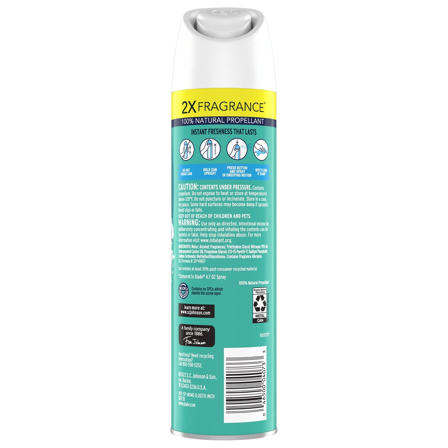 Glade Air Freshener Room Spray - Sky & Sea Salt