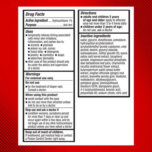 Cortizone 10 Maximum Strength Sensitive Skin Itch Relief Cream